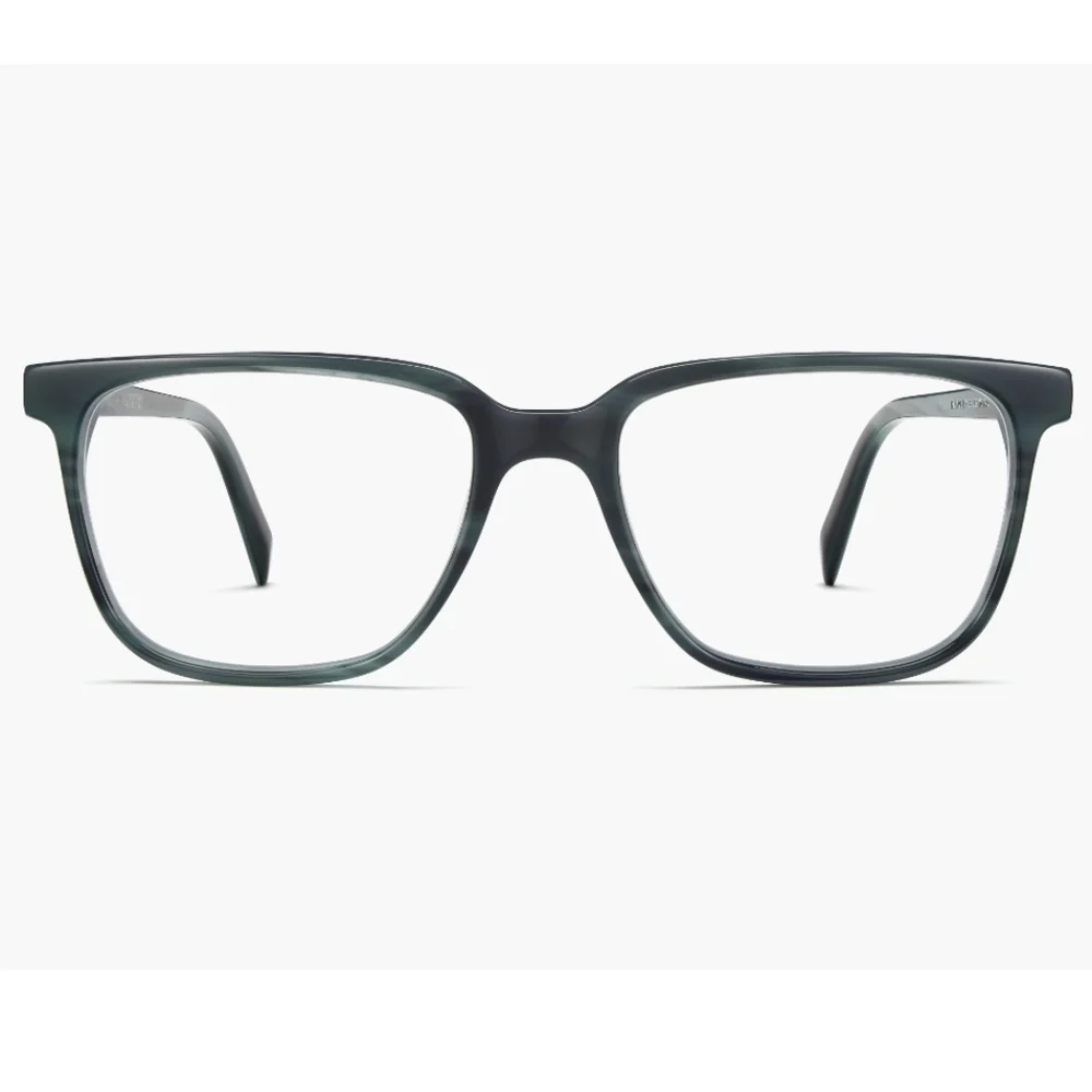 Warby Parker Hayden Glasses-Striped Pacific Medium